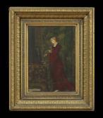 GOUPIL Léon Lucien Woman With A Jewelry Box GOUPIL Léon Lucien Woman With A Jewelry Box