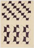 GRAESER Camille Untitled (sketch For Textile Design) GRAESER Camille Untitled (sketch For Textile Design)