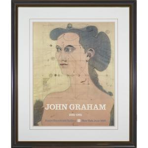John D. Graham - Exhibition Poster