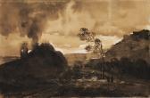 GRANET Francois-Marius Paysage GRANET Francois-Marius Paysage