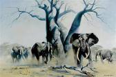 GRANT Donald Charging Elephants GRANT Donald Charging Elephants