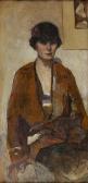 GRAY Norah Neilson Self Portrait In Cloche Hat GRAY Norah Neilson Self Portrait In Cloche Hat