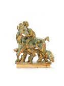 GREGORY Ina 'horse 'n' Rider' An Earthenware Group GREGORY Ina 'horse 'n' Rider' An Earthenware Group