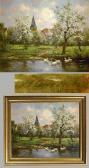 GREINKE Hans Frühlingslandschaft GREINKE Hans Frühlingslandschaft