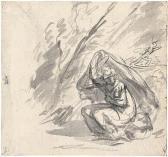 GREUZE Jean-Baptiste Ein Junger Mann Und Ein Hund GREUZE Jean-Baptiste Ein Junger Mann Und Ein Hund
