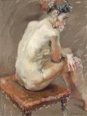 GRIDNEV Valery Seated Nude GRIDNEV Valery Seated Nude