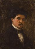 GRIGORESCU Nicolae A Portrait Of The Painter Petru Verussi GRIGORESCU Nicolae A Portrait Of The Painter Petru Verussi