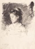 GRIGORESCU Nicolae Visare (portretul Zettinei Urechia) GRIGORESCU Nicolae Visare (portretul Zettinei Urechia)