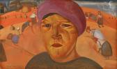 GRIGORIEV Boris Dimitrevich Russian Peasant Woman GRIGORIEV Boris Dimitrevich Russian Peasant Woman