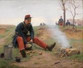 GROLLERON Paul Louis Narcisse Le Cuisinier De L'escouade, 44è Régiment D'infanterie GROLLERON Paul Louis Narcisse Le Cuisinier De L'escouade, 44è Régiment D'infanterie