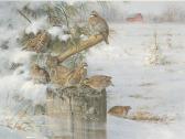 GROMME Owen J. Wintering Quail GROMME Owen J. Wintering Quail