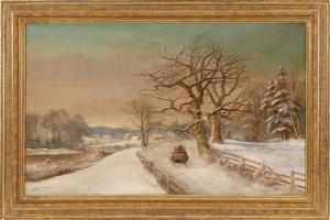 Daniel Charles Grose - Sleigh Ride Down A Snow-covered Lane