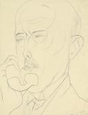 GROSSMANN Rudolf Bildnis Des Komponisten Max Von Schilling GROSSMANN Rudolf Bildnis Des Komponisten Max Von Schilling