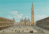GRUBACS Carlo The Basilica San Marco With The Torre Dell\’orologio And The Rialto Bridge GRUBACS Carlo The Basilica San Marco With The Torre Dell\’orologio And The Rialto Bridge