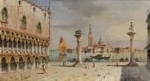 GRUBACS Marco Venetian Views Of San Giorgio Maggiore, Saint Mark's Square GRUBACS Marco Venetian Views Of San Giorgio Maggiore, Saint Mark's Square