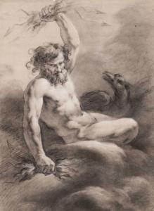 Jacopo Guarana - Jupiter With His Eagle
