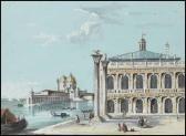 GUARDI Giacomo The Doge's Palace With A View Towards Santa Maria Della Salute GUARDI Giacomo The Doge's Palace With A View Towards Santa Maria Della Salute