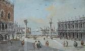 GUARDI Giacomo The Piazetta San Marco, Looking Toward San Giorgio Maggiore GUARDI Giacomo The Piazetta San Marco, Looking Toward San Giorgio Maggiore