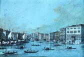 GUARDI Giacomo «vue Du Pont Du Rialto Et Du Grand Canal À Venise» GUARDI Giacomo «vue Du Pont Du Rialto Et Du Grand Canal À Venise»