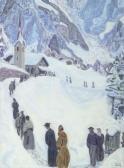 GUBLER Eduard Riedertal In Winter GUBLER Eduard Riedertal In Winter