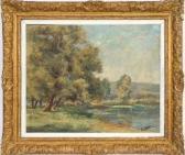 GUDIN Emile Bords De Moselle GUDIN Emile Bords De Moselle