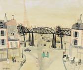 GUERIN Armand Marie Scene Of Paris GUERIN Armand Marie Scene Of Paris