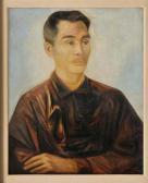 GUERRERO GALVAN Jesús Retrato De Russ Hunter GUERRERO GALVAN Jesús Retrato De Russ Hunter
