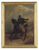 GUGIO E. Vittorio Emanuele Ii, King Of Sardinia And Later King Of Italy(1820-1878) On Horseback GUGIO E. Vittorio Emanuele Ii, King Of Sardinia And Later King Of Italy(1820-1878) On Horseback
