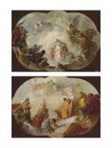 GUGLIELMI Gregorio The Ascension Of A Female Saint; And The Triumph Of A King GUGLIELMI Gregorio The Ascension Of A Female Saint; And The Triumph Of A King