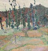 GUILBERT Maurice Landschap Met Hoge Bomen GUILBERT Maurice Landschap Met Hoge Bomen
