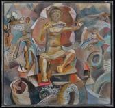 GUILLAUME Surrealist Composition Of Jesus GUILLAUME Surrealist Composition Of Jesus