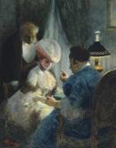 GUILLAUME Albert A Visit To The Fortune Teller GUILLAUME Albert A Visit To The Fortune Teller