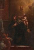 GUILLAUME CARLIER JEAN Baby Jesus Appears To Saint Anthony GUILLAUME CARLIER JEAN Baby Jesus Appears To Saint Anthony
