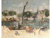 GUILLAUME Victor Déchargement À Quai GUILLAUME Victor Déchargement À Quai