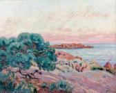 GUILLAUMIN Armand Agay, Ile Besse, Soleil Couchant GUILLAUMIN Armand Agay, Ile Besse, Soleil Couchant