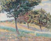 GUILLAUMIN Armand Verger À La Lisière D'un Bois À Saint-cheron GUILLAUMIN Armand Verger À La Lisière D'un Bois À Saint-cheron