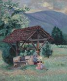 GUILLAUMIN Armand, fils Pontcharra, Madame Guillaumin Et Sa Fille Marguerite GUILLAUMIN Armand, fils Pontcharra, Madame Guillaumin Et Sa Fille Marguerite