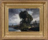 GUILLEMIN Alexandre Marie Paysage GUILLEMIN Alexandre Marie Paysage