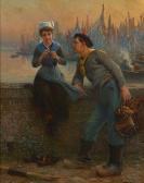 GUILLOU Alfred La Galante Conversation Du Marin GUILLOU Alfred La Galante Conversation Du Marin
