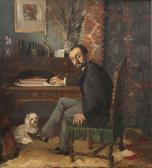 GUMERY Adolphe Portrait De Huysmans GUMERY Adolphe Portrait De Huysmans