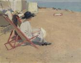 GUNN Herbert James On The Beach, Bexhill-on-sea GUNN Herbert James On The Beach, Bexhill-on-sea