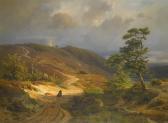 GURLITT Ludwig H. Theodor Rider In A Landscape GURLITT Ludwig H. Theodor Rider In A Landscape