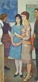 GURVICH Iosif Mikhailovich At The Exhibition GURVICH Iosif Mikhailovich At The Exhibition