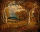 GUSTAVSON Herman, Henry Autumn Trees GUSTAVSON Herman, Henry Autumn Trees