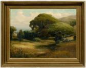 GUSTAVSON Herman, Henry California Landscape With View Of Ocean GUSTAVSON Herman, Henry California Landscape With View Of Ocean