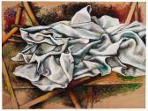 GUTTUSO Renato Natura Morta Con Drappo Bianco GUTTUSO Renato Natura Morta Con Drappo Bianco