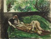 GUTTUSO Renato Nudo Disteso GUTTUSO Renato Nudo Disteso
