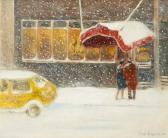 guy a. wiggins Cafe In The Snow guy a. wiggins Cafe In The Snow
