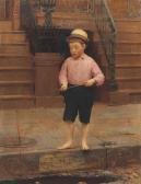 GUY Seymour Joseph Boy Fishing At 58 ½ East 10th Street GUY Seymour Joseph Boy Fishing At 58 ½ East 10th Street