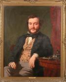 GUY Seymour Joseph Portrait Of An Esteemed Gentleman GUY Seymour Joseph Portrait Of An Esteemed Gentleman